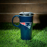 New England Patriots, 17oz Boxed Travel Latte