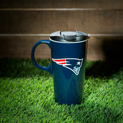 New England Patriots, 17oz Boxed Travel Latte