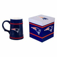 New England Patriots Ceramic Stein Cup, 24oz