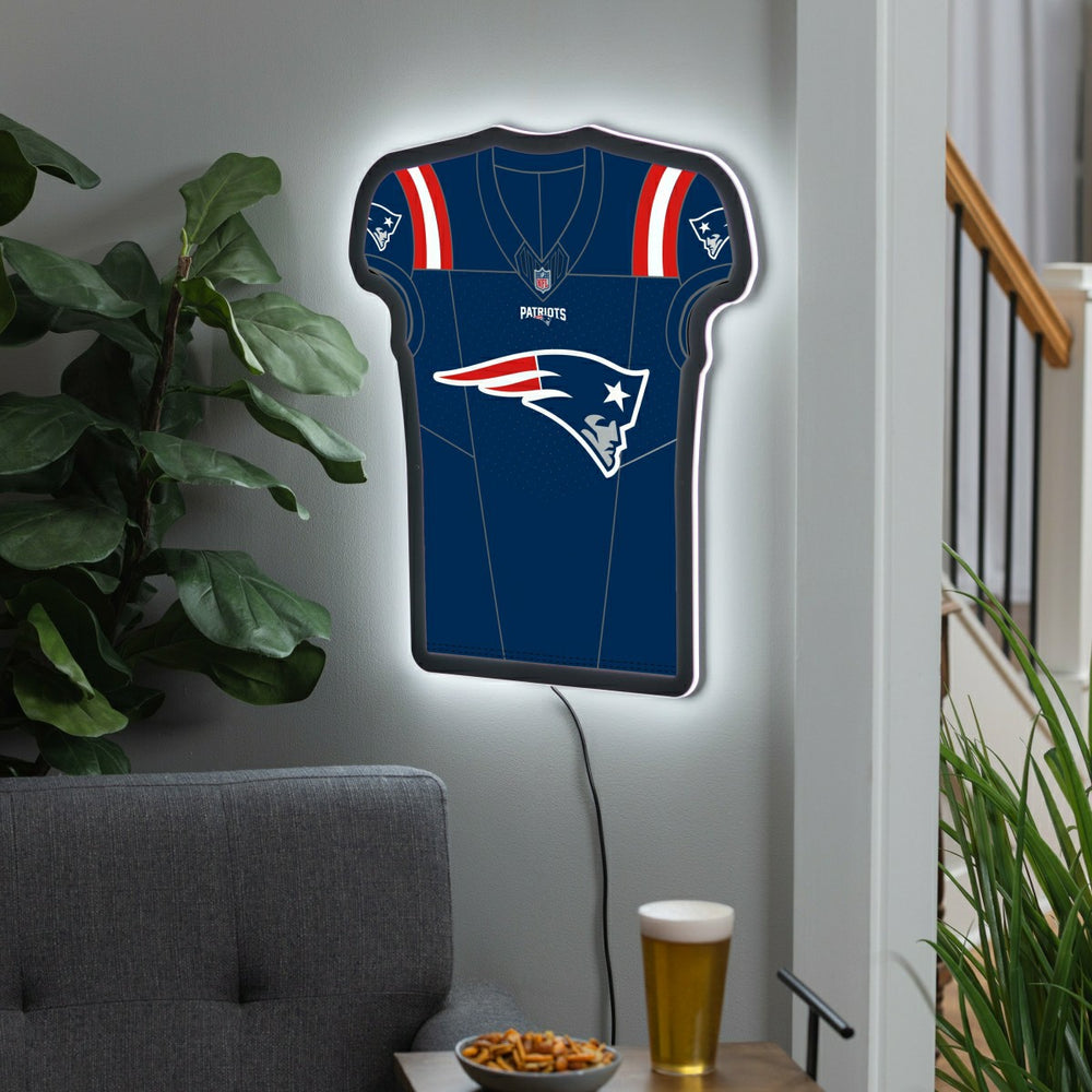 New England Patriots NFL Football Jersey Edgelite LED Decor