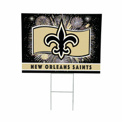 New Orleans Saints Yard Sign, Patriotic