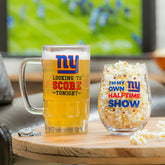 New York Giants, Stemless 17OZ Wine & Beer 16 OZ Gift Set