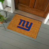 Coir Mat, 16"x28", New York Giants