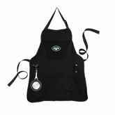 Grill Apron, Black, New York Jets