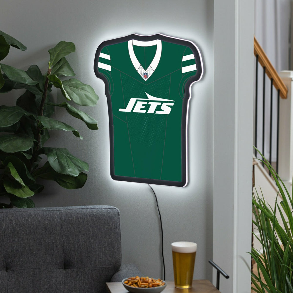 New York Jets NFL Football Jersey Edgelite LED Decor