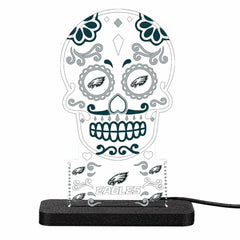 Philadelphia Eagles NFL Football Sugar Skull Desklite LED Decor