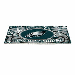 Philadelphia Eagles Holiday PVC Mat, 28"x16"