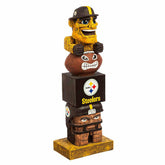 Pittsburgh Steelers Tiki Team Totem Garden Statue