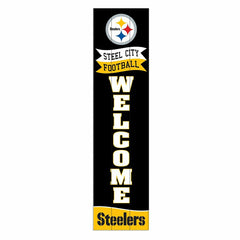 Pittsburgh Steelers Large Single Sided Leaner, 46"