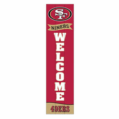 San Francisco 49ers Large Single Sided Leaner, 46"
