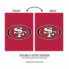 Applique Flag, Gar., San Francisco 49ers
