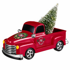 San Francisco 49ers Holiday Rally Truck Statue