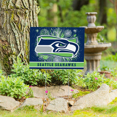 Seattle Seahawks Yard Sign, Patriotic