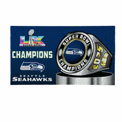Seattle Seahawks, Super Bowl 60, Ring, Turf Mat, Color