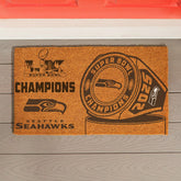Seattle Seahawks, Super Bowl 60, Ring, Coir Mat, One Color