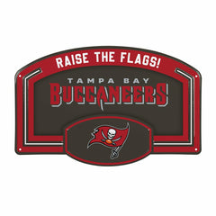 Tampa Bay Buccaneers USA Embossed Steel Wall Sign, 11" x 17"