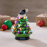 8" LED Ceramic Christmas Tree, Tennessee Titans