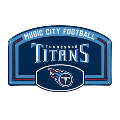 Tennessee Titans USA Embossed Steel Wall Sign, 11" x 17"