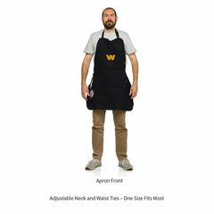Grill Apron, Black, Washington Commanders