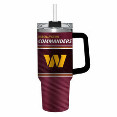40oz Stainless Steel Canyon Cup w/ Straw, Washington Commanders