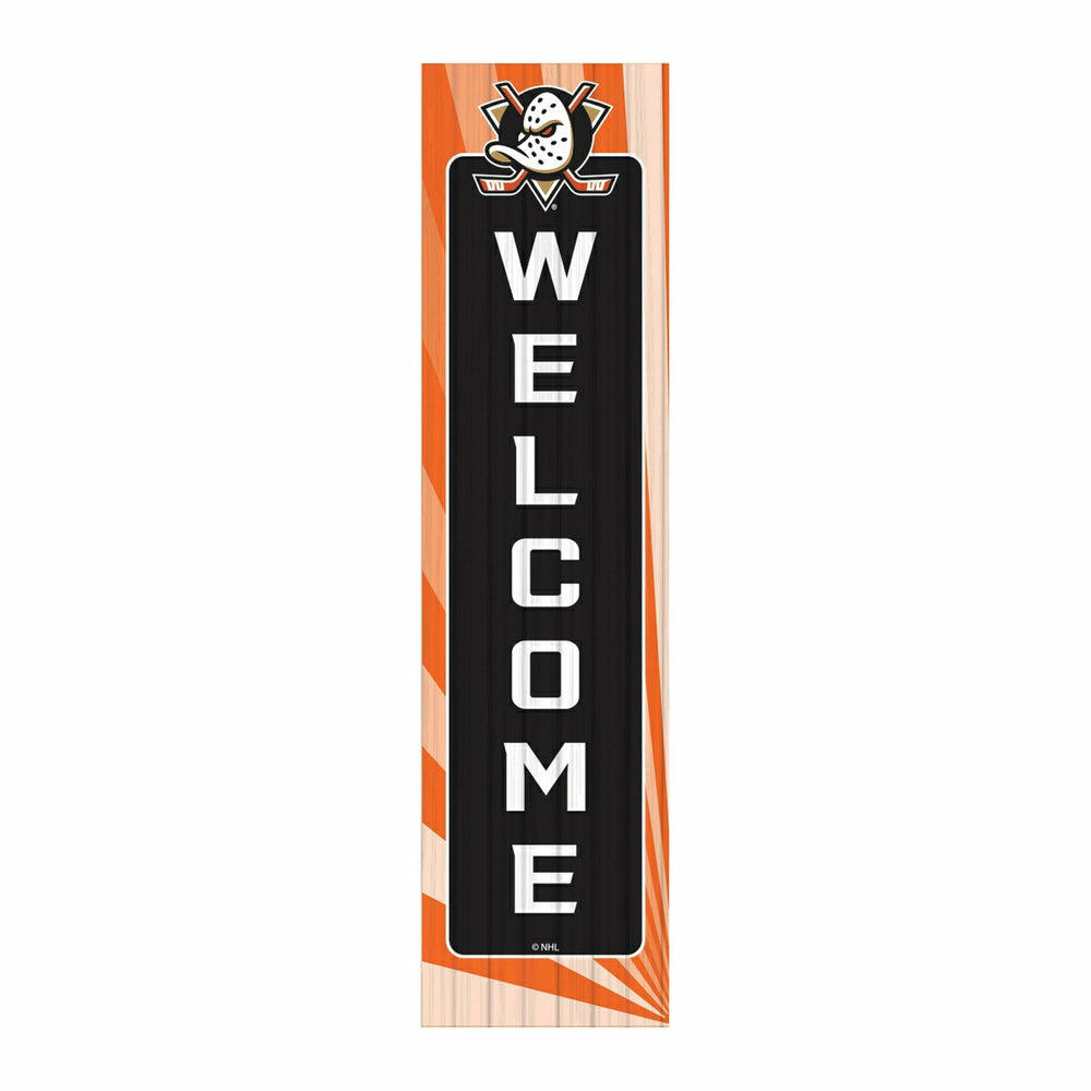 Anaheim Ducks Summer Seasonal Single Sided Large Leaner, 46"