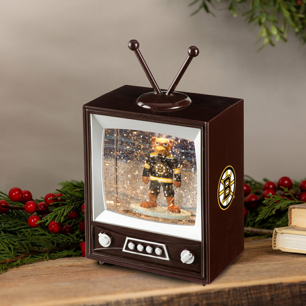 Boston Bruins Vintage TV Water Lantern