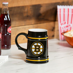 Boston Bruins Ceramic Stein Cup, 24oz
