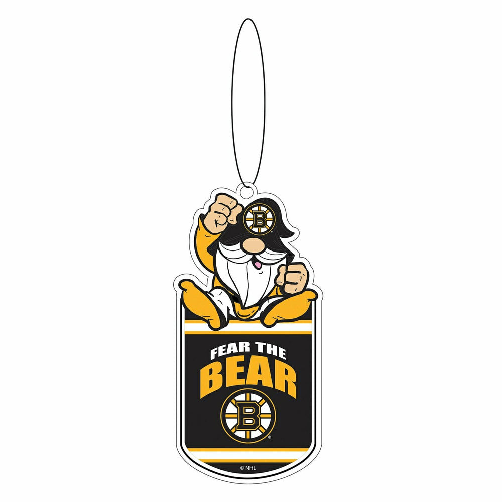 Boston Bruins Gift Tag Ornament, Gnome Fan