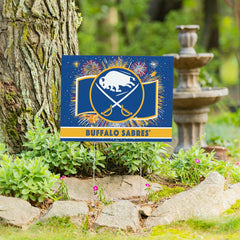Buffalo Sabres Yard Sign, Patriotic