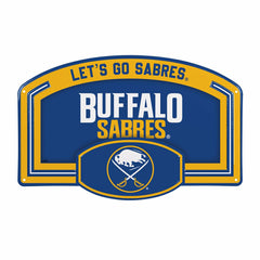 Buffalo Sabres USA Embossed Steel Wall Sign, 11" x 17"
