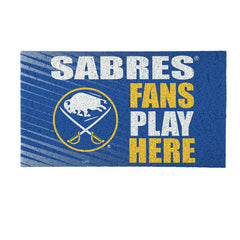 Buffalo Sabres Fan Mat, 28"x16"