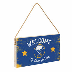 Buffalo Sabres Wood Wall Sign, 6x11