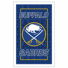 22"H x 14"L NeoLite Wall Decor, Rectangle, Buffalo Sabres