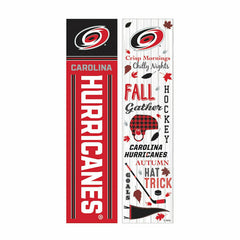 Carolina Hurricanes 46" Double Sided Leaner, Fall Seasonal