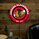 Chicago Blackhawks, Metal Lite, Round