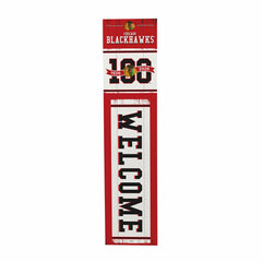 Chicago Blackhawks, 100 Anniversary Porch Leaner, 46"