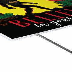 Chicago Blackhawks Yard Sign, Bigfoot