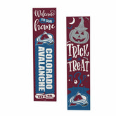Colorado Avalanche 47" Double Sided Leaner, Halloween
