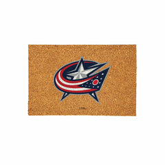 Columbus Blue Jackets Large Full Color Coir Mat, 36"x24"