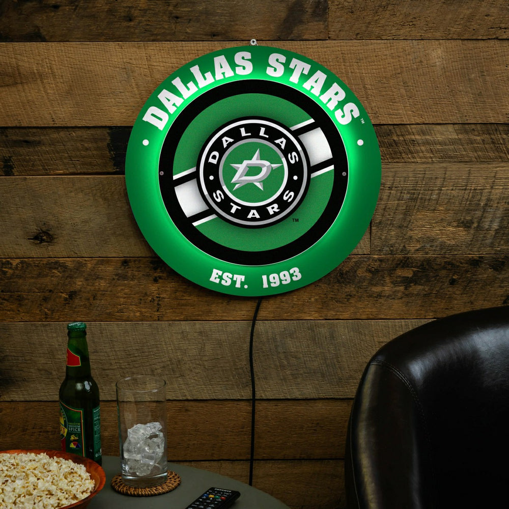 Dallas Stars, Metal Lite, Round