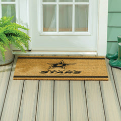Dallas Stars Large One Color Coir Mat, 36"x24"