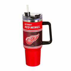 40oz Stainless Steel Canyon Cup w/ Straw, Detroit Red Wings