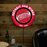 Detroit Red Wings, Metal Lite, Round