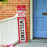 Detroit Red Wings, 100 Anniversary Porch Leaner, 46"