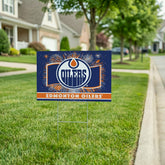 Edmonton Oilers Yard Sign, Patriotic