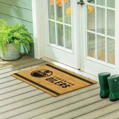 Edmonton Oilers Large One Color Coir Mat, 36"x24"