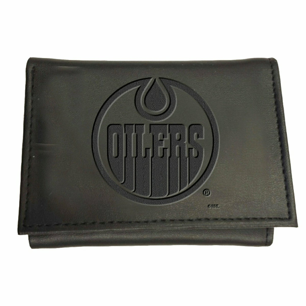 Edmonton Oilers, Tri-Fold Wallet, Black