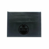 Front Pocket Wallet w/ RFID Blocking, Edmonton Oilers, Black