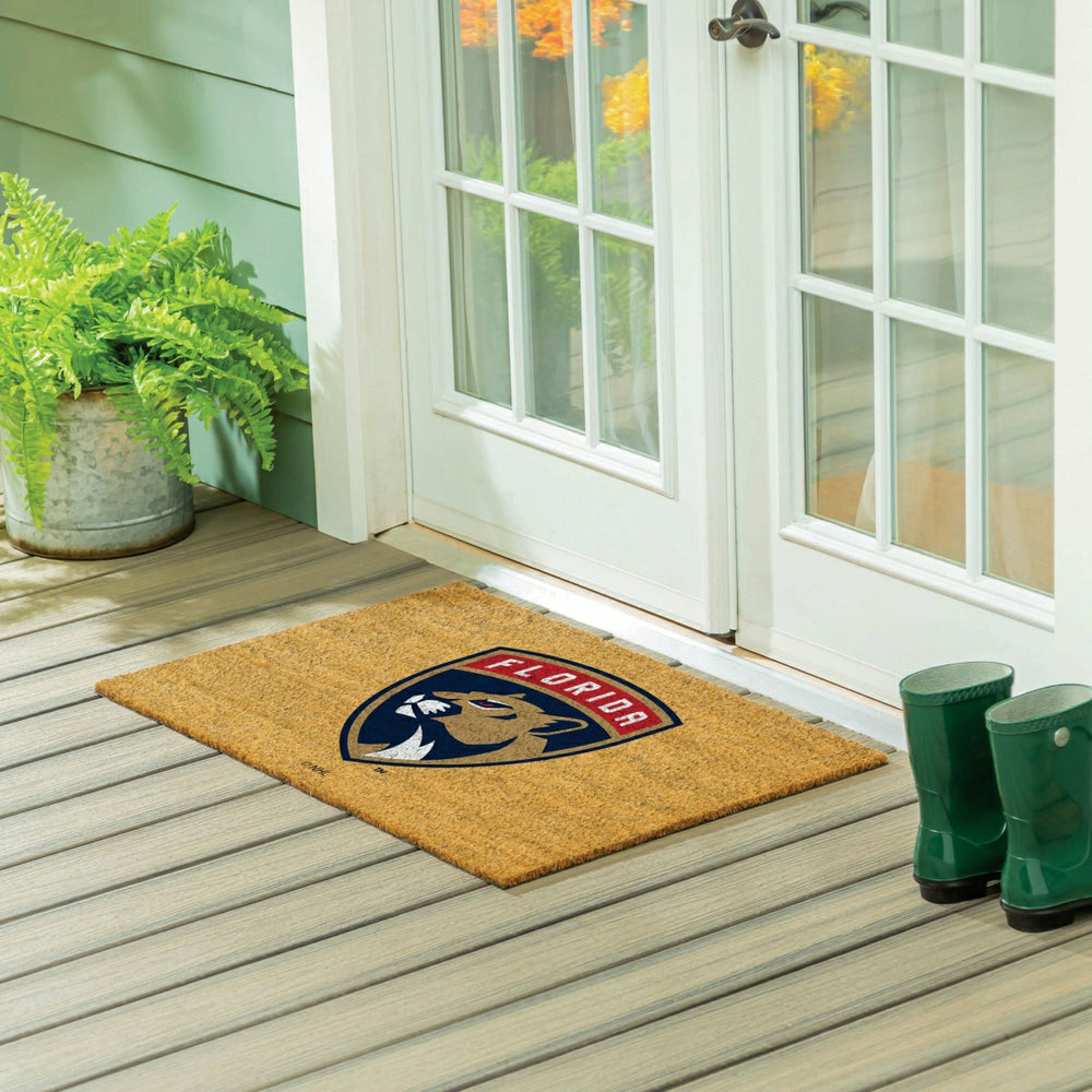 Florida Panthers Large Full Color Coir Mat, 36"x24"