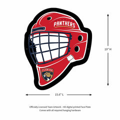 LED Wall Decor, Helmet, Florida Panthers